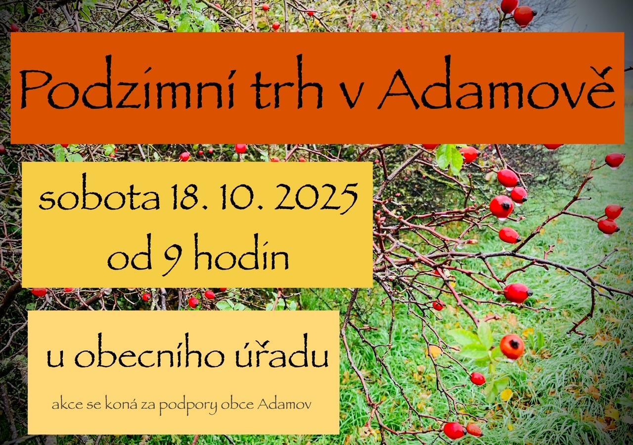 Adamovský podzimní trh