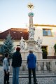 Odhalení sousoší Nejsvětější Trojice
