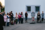 Odhalení sousoší Nejsvětější Trojice
