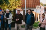 Odhalení sousoší Nejsvětější Trojice