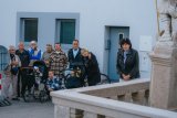Odhalení sousoší Nejsvětější Trojice